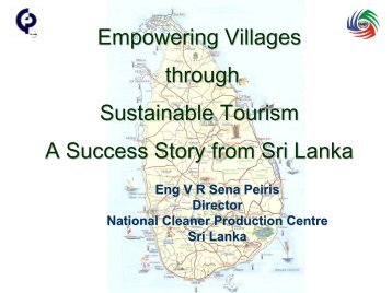 Empowering Villages through Sustainable Tourism A ... - unido