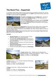 The Nock Five - Supertrail - Bad Kleinkirchheim