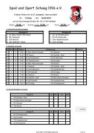 Spiel und Sport Schaag 1916 e.V. - SUS Schaag
