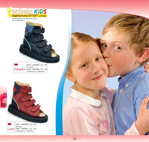 Prostpekt Schein-Schuhe Kids