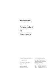 Schwarzarbeit im Baugewerbe - Construction Labour Research