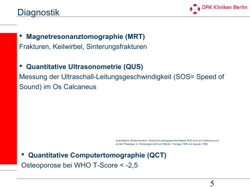 Schwangerschaftsassoziierte Osteoporose Transiente Osteoporose ...