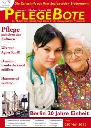 Pflegebote 4 (Oktober / November 2010) PDF - Sozialstation ...
