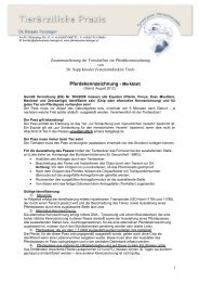 Pferdekennzeichnung - Merkblatt - Pferdepraxis-reisinger.at