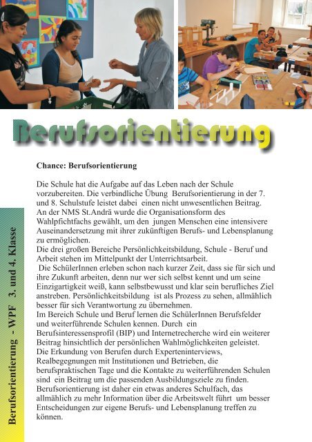 SCHOOLNEWS - NMS St.Andrä