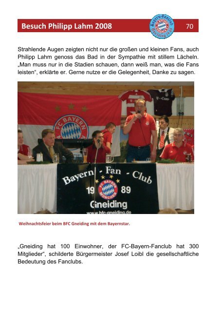 Festschrift in neuem Fenster öffnen - 66 MB - Bayern Fanclub ...