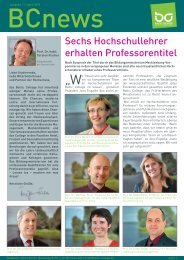 Sechs Hochschullehrer erhalten Professorentitel - Baltic College