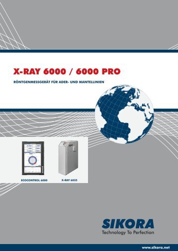 X-RAY 6000 / 6000 PRO - Sikora