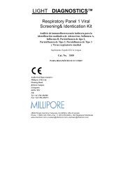 Certificate of Analysis Millipore Certificate of Analysis Millipore