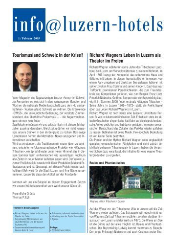 Newsletter 1/05 - Luzern Hotels