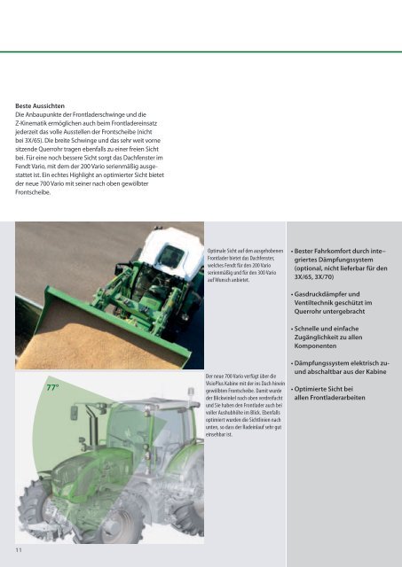 Prospekt Fendt Cargo - Brack Landmaschinen AG