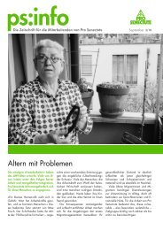 Altern mit Problemen - Pro Senectute Schweiz