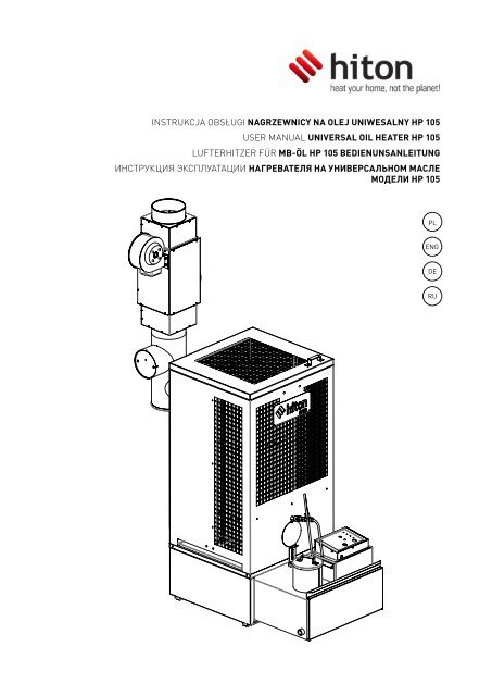 instrukcja obsługi nagrzewnicy na olej uniwesalny hp 105 user ...