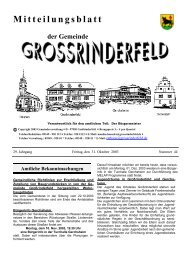 Mitteilungsblatt - Großrinderfeld