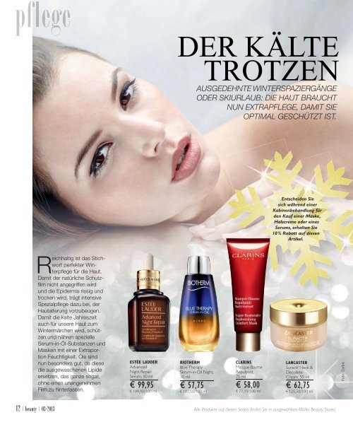 "BEAUTY", AUSGABE WINTER 2013