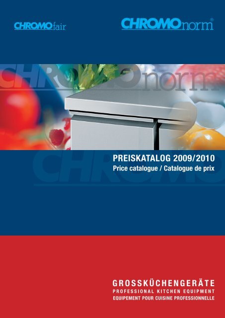 Finden Sie Den Aktuellen Produktekatalog Von Chromonorm