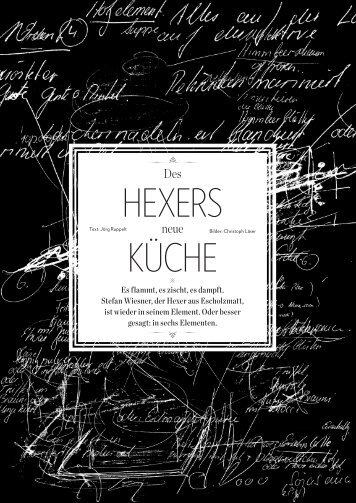 Hexers kücHe - Stefan Wiesner
