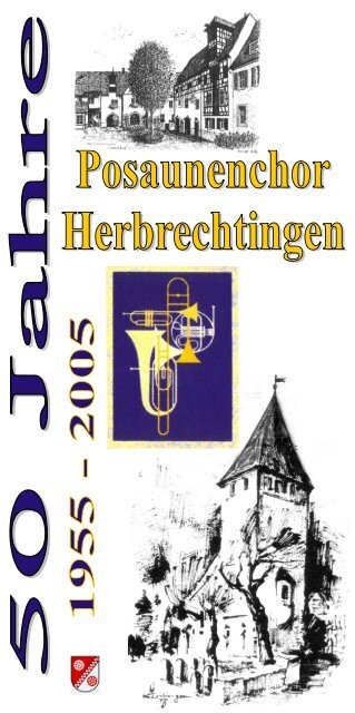 Festschrift für Homepage.pdf - Posaunenchor Herbrechtingen