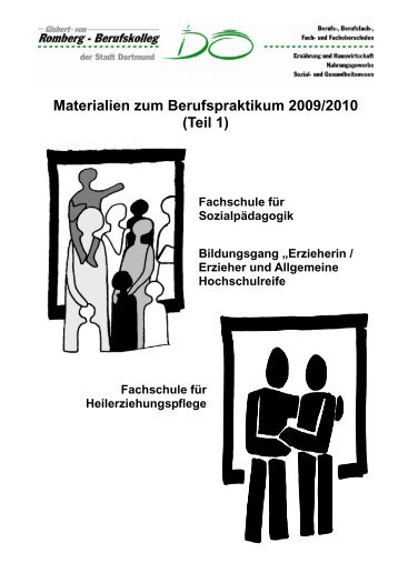 Materialien zum Berufspraktikum 2009/2010 - Fachbereich ...