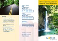 Download - Folder Physikoambulatorien - bei der NÖGKK