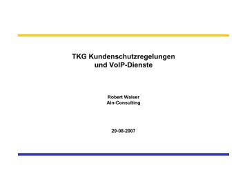 TKG Kundenschutz VoIP