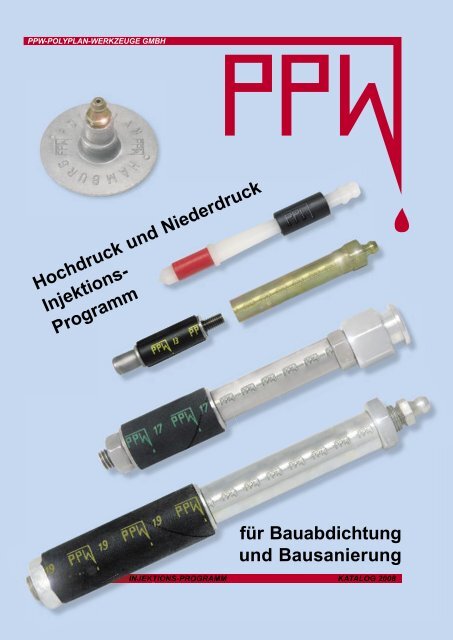 PPW POLYPLAN WERKZEUGE GmbH Injektionsprogramm 2008