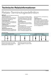 Relais-Terminologiedefinition - Neuhold Elektronik