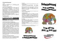 Anmeldung Ferienbetreuung (pdf) - Lokales Bündnis für Familie