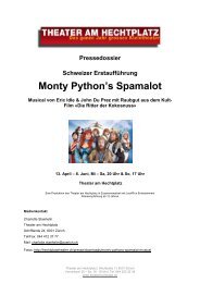 Monty Python's Spamalot - Theater am Hechtplatz