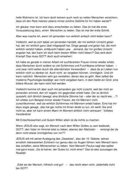 2011 02  20 27 md predigt zum Thema Nächstenliebe im ...