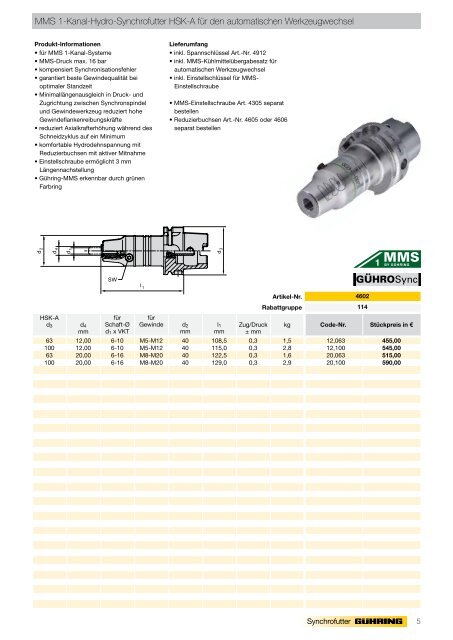 Das Beste aus zwei systemen - Gühring oHG