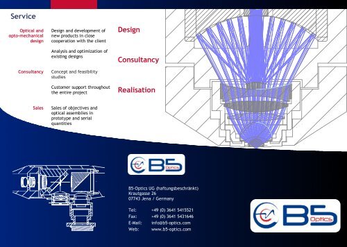 Advertising Brochure - B5-Optics UG