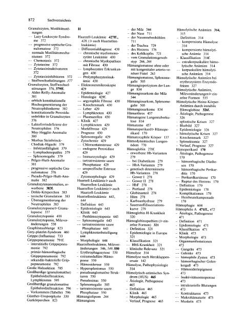 Sachverzeichnis - Springer