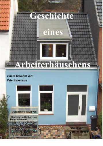 Hausbuch - Historische Recherchen Bremen