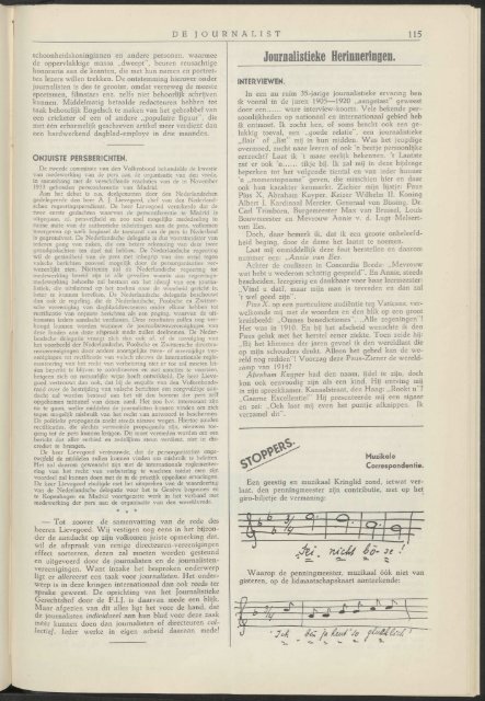 mm No. 505 1 October 1934 DE DIRECTEUREN EN DE SPELLING.