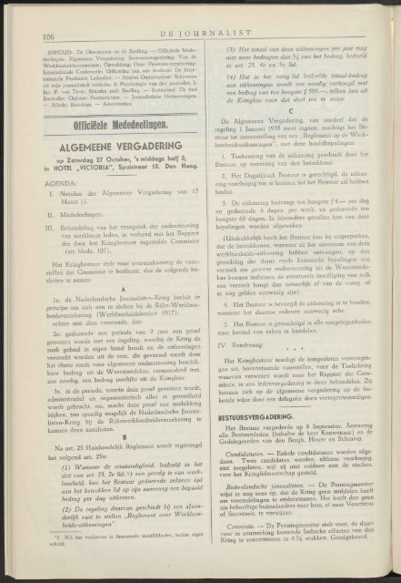 mm No. 505 1 October 1934 DE DIRECTEUREN EN DE SPELLING.