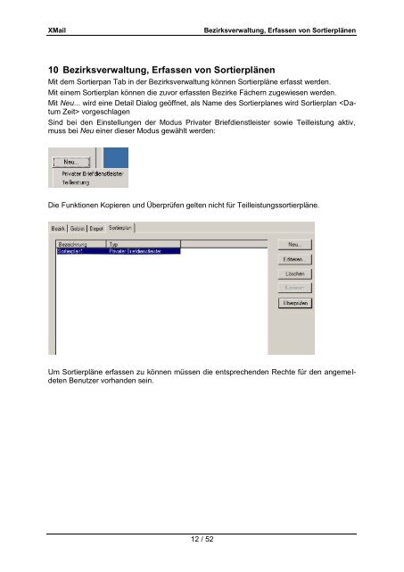 Handbuch XMail - CodX Software GmbH