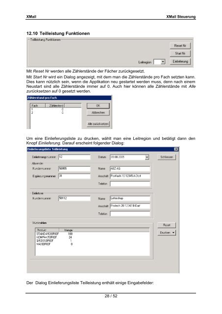 Handbuch XMail - CodX Software GmbH