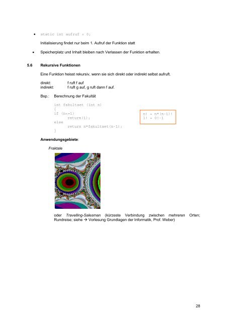 Skript Programmierung C/C++