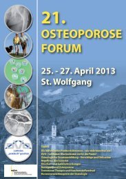 OSTEOPOROSE FORUM