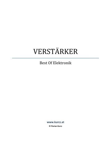 VERSTÄRKER - Best of Elektronik