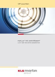 OP-Leuchten marLux® mit centriXbeam® - KLS Martin