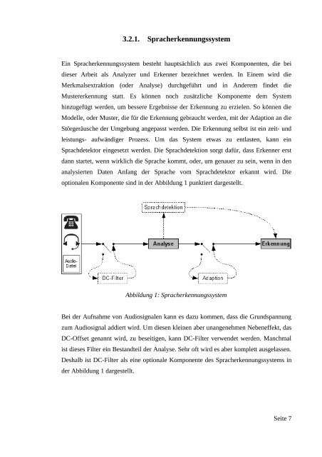 Entwicklung einer Automatenbedienung mit einer leistungsfähigen ...