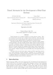 Timed Automata for the Development of Real-Time Systems