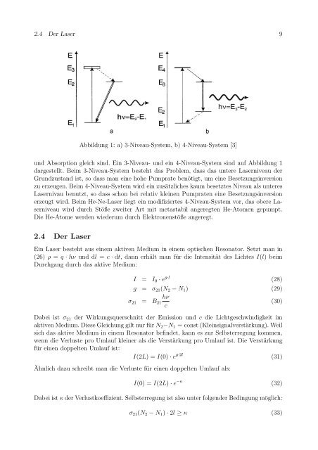 Protokoll zum Versuch Gaslaser