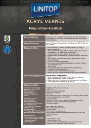 ACRYL VERNIS - LINITOP