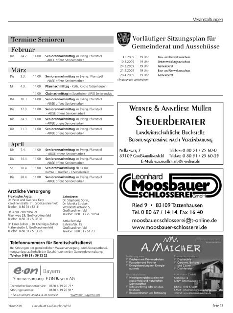 Gmoablattl Großkarolinenfeld - merkMal Verlag