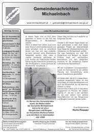 Gemeindezeitung Ausgabe 8-2007.indd - Michaelnbach