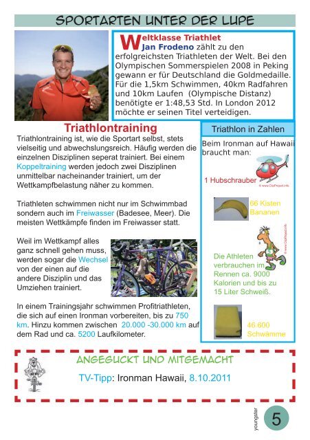 Pilotausgabe 2011 - SV Bayer Wuppertal