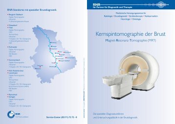 Kernspintomographie der Brust (MRT) - RNR